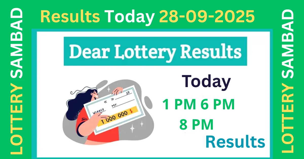 Lottery Sambad 28 Tarikh